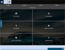 Tablet Screenshot of fairfieldbmw.com